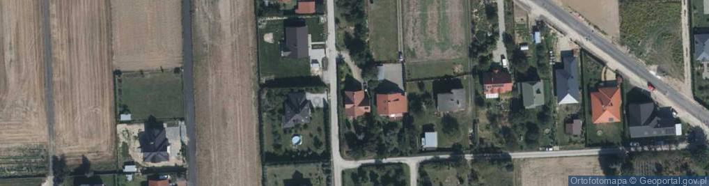 Zdjęcie satelitarne Skośna ul.