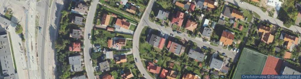 Zdjęcie satelitarne Skierniewicka ul.