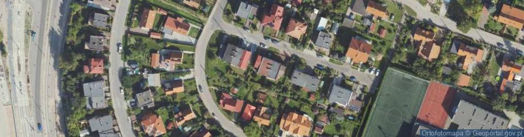 Zdjęcie satelitarne Skierniewicka ul.