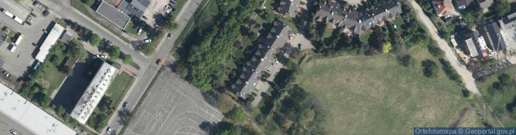 Zdjęcie satelitarne Skrajna ul.