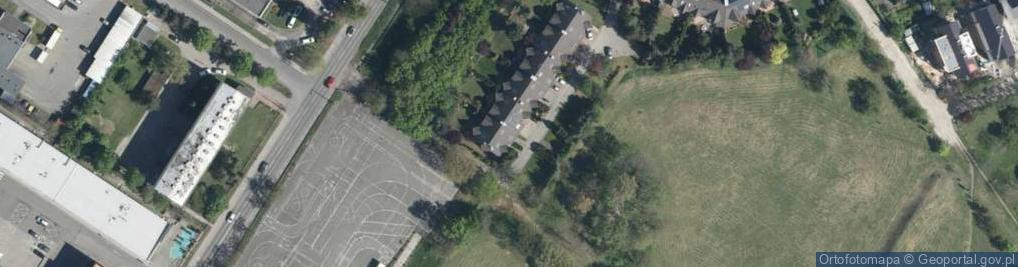 Zdjęcie satelitarne Skrajna ul.