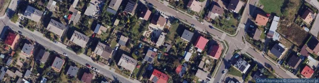 Zdjęcie satelitarne Skarbka ul.