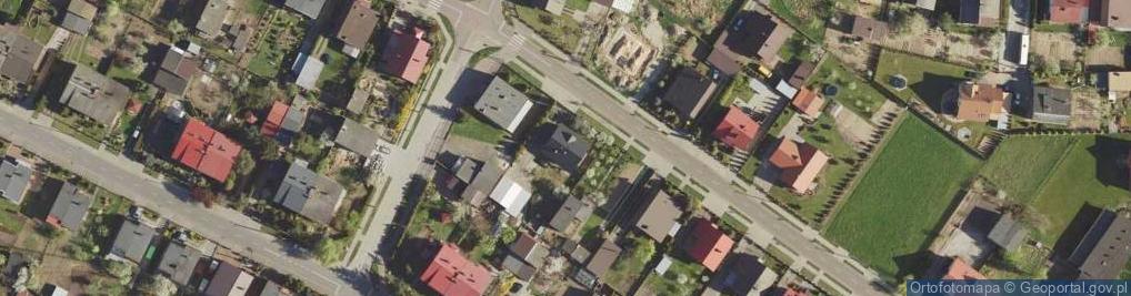 Zdjęcie satelitarne Skarbka ul.