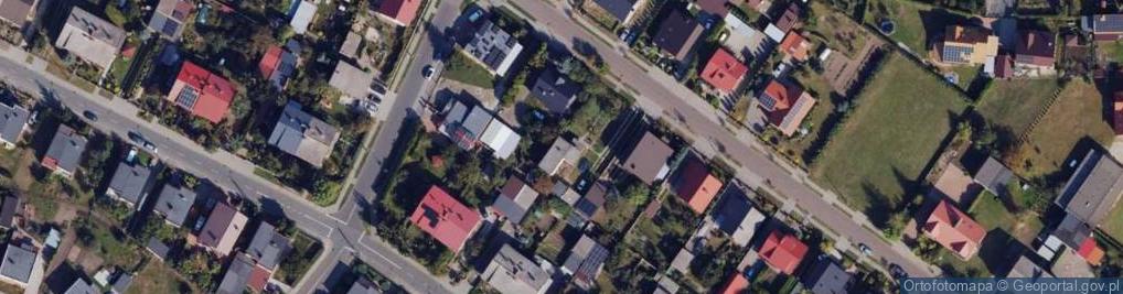 Zdjęcie satelitarne Skarbka ul.