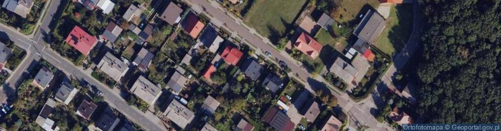 Zdjęcie satelitarne Skarbka ul.