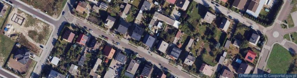 Zdjęcie satelitarne Skarbka ul.