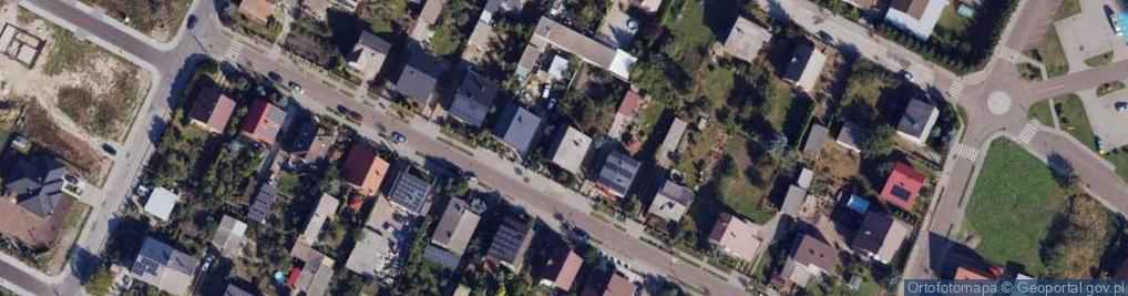 Zdjęcie satelitarne Skarbka ul.