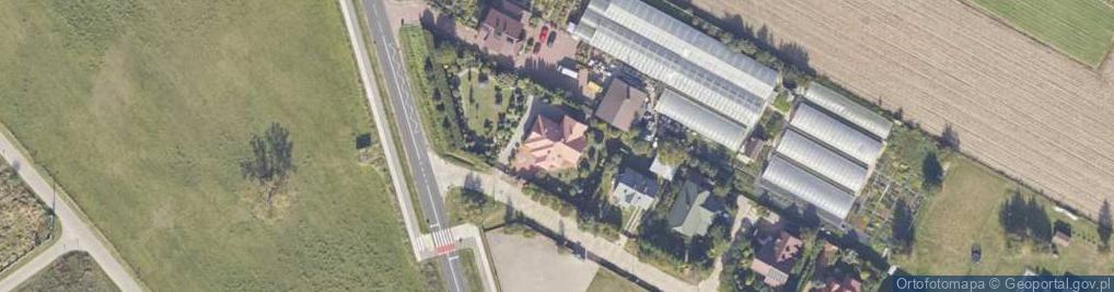 Zdjęcie satelitarne Skrajna ul.