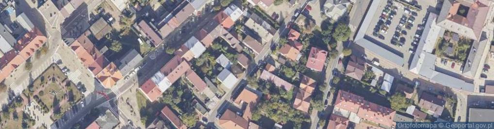 Zdjęcie satelitarne Skryta ul.