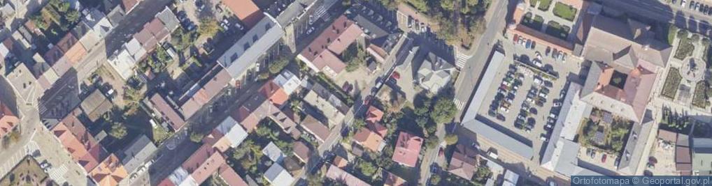 Zdjęcie satelitarne Skryta ul.