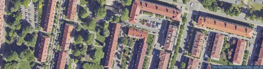 Zdjęcie satelitarne Skłodowskiej-Curie Marii ul.