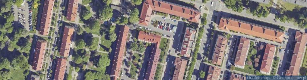 Zdjęcie satelitarne Skłodowskiej-Curie Marii ul.