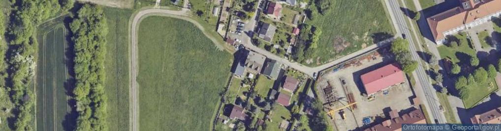 Zdjęcie satelitarne Skośna ul.
