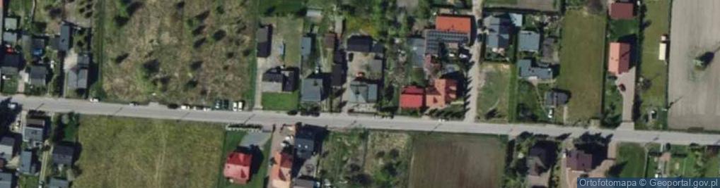 Zdjęcie satelitarne Skrajna ul.