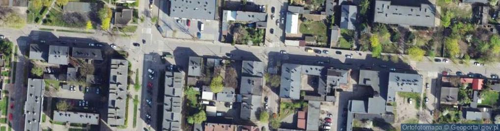 Zdjęcie satelitarne Skłodowskiej-Curie Marii ul.