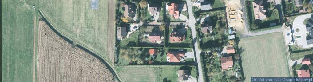Zdjęcie satelitarne Skowronków ul.