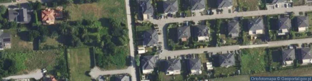 Zdjęcie satelitarne Skowronków ul.