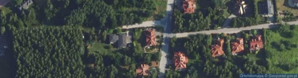 Zdjęcie satelitarne Skowronków ul.