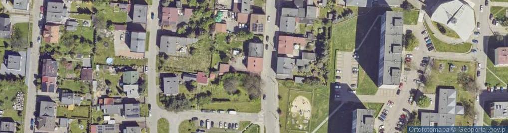Zdjęcie satelitarne Skargi Piotra, ks. ul.