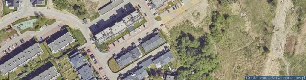 Zdjęcie satelitarne Skowronków ul.