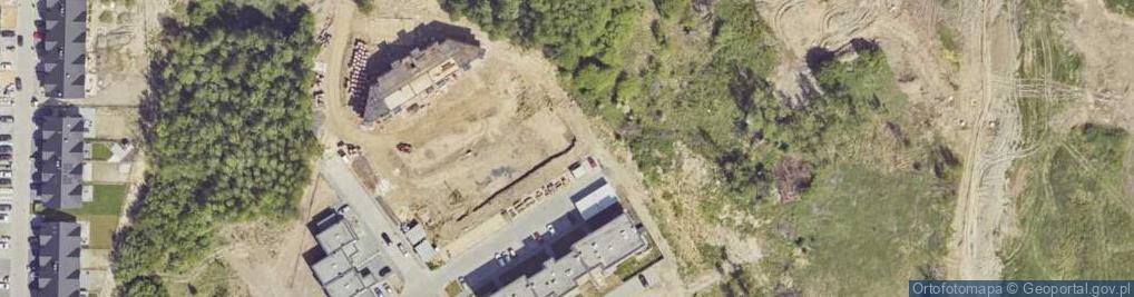 Zdjęcie satelitarne Skowronków ul.