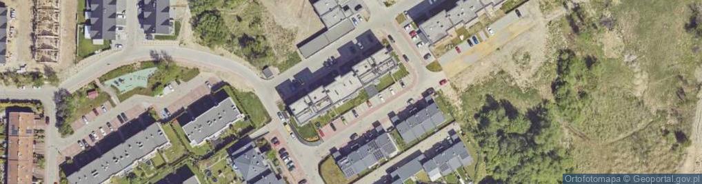 Zdjęcie satelitarne Skowronków ul.