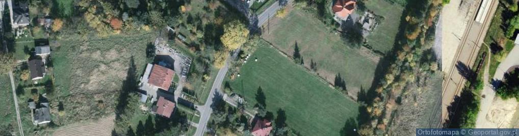 Zdjęcie satelitarne Skoczowska ul.