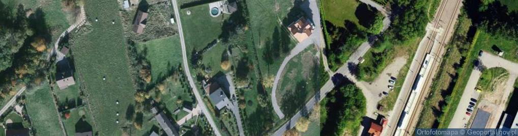 Zdjęcie satelitarne Skoczowska ul.