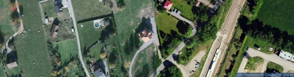 Zdjęcie satelitarne Skoczowska ul.
