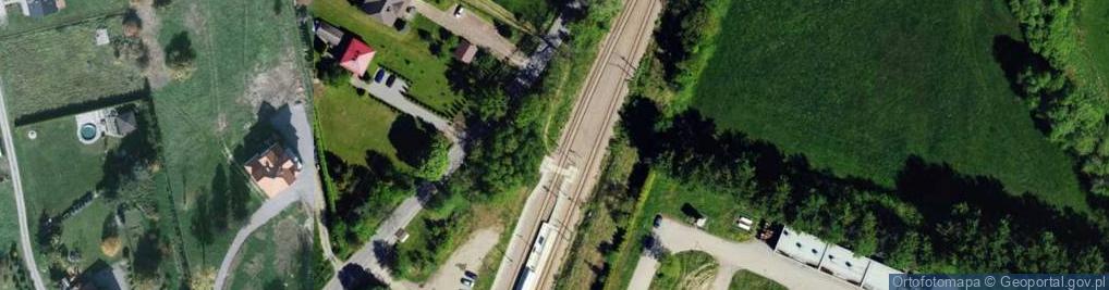 Zdjęcie satelitarne Skoczowska ul.