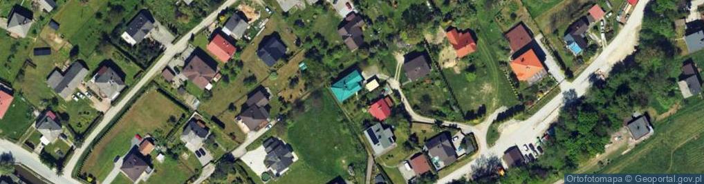 Zdjęcie satelitarne Skośna ul.