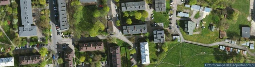 Zdjęcie satelitarne Skargi Piotra, ks. ul.