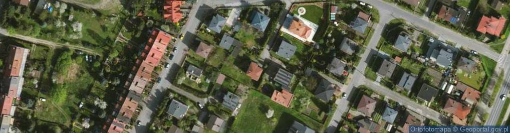 Zdjęcie satelitarne Skośna ul.