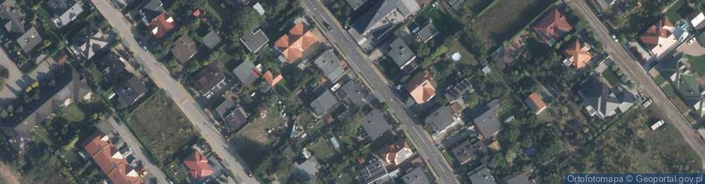 Zdjęcie satelitarne Skryta ul.