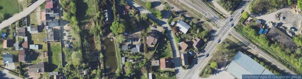 Zdjęcie satelitarne Skarżyńska ul.