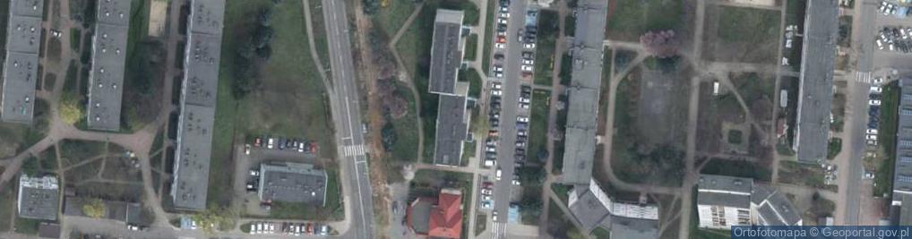 Zdjęcie satelitarne Skalników ul.