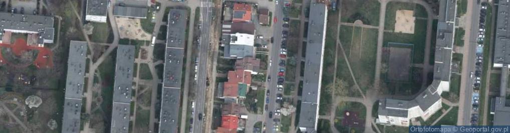 Zdjęcie satelitarne Skalników ul.