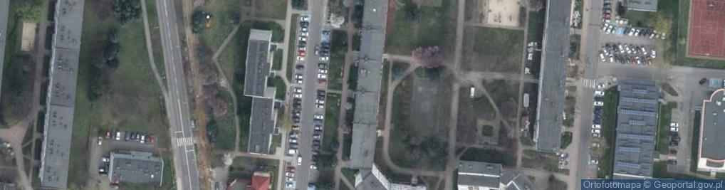 Zdjęcie satelitarne Skalników ul.