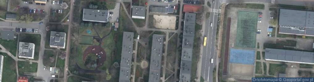 Zdjęcie satelitarne Skrzetuskiego ul.