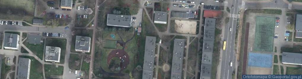 Zdjęcie satelitarne Skrzetuskiego ul.