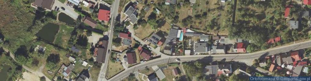 Zdjęcie satelitarne Skośna ul.