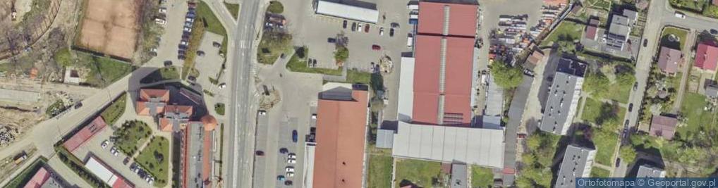 Zdjęcie satelitarne Skowrońskiego, ks. ul.