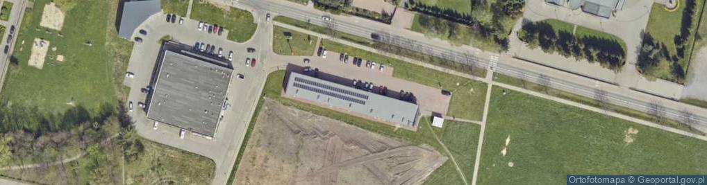 Zdjęcie satelitarne Skowrońskiego, ks. ul.