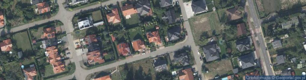 Zdjęcie satelitarne Skowronkowa ul.