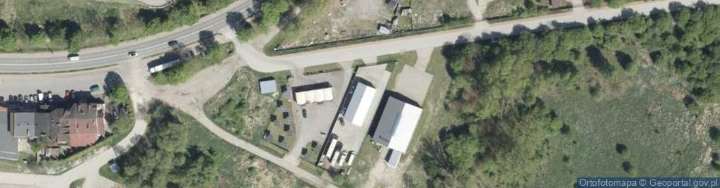 Zdjęcie satelitarne Skarbowa ul.