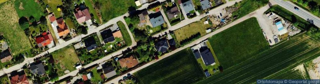 Zdjęcie satelitarne Skowronków ul.