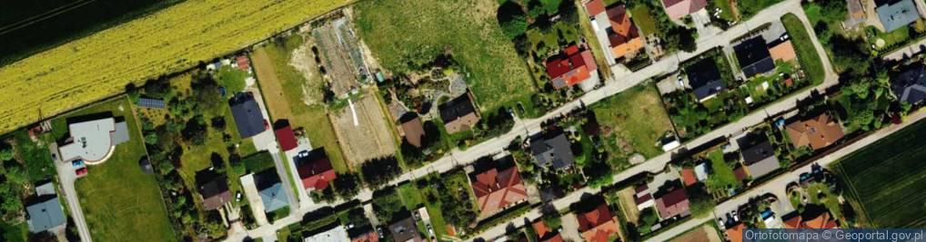 Zdjęcie satelitarne Skowronków ul.