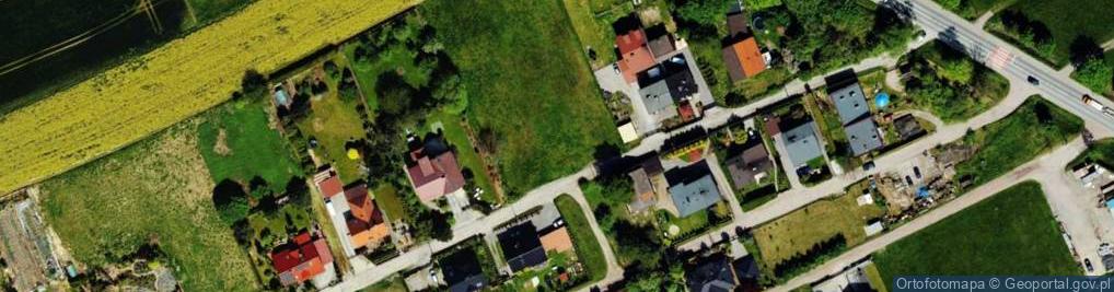 Zdjęcie satelitarne Skowronków ul.