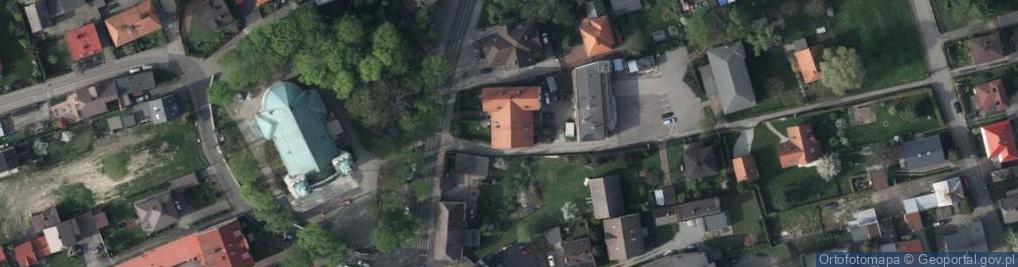 Zdjęcie satelitarne Skwary Pawła, ks. ul.