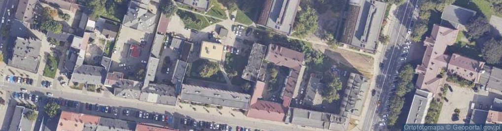 Zdjęcie satelitarne Skłodowskiej-Curie Marii ul.